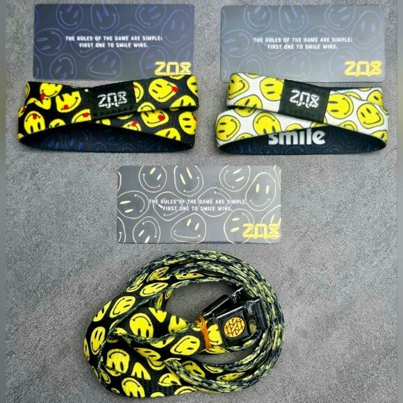 ZOX "SMILE" 2 NEW MEDIUM DOUBLES & STRING COLLECTIBLE RARE SET - Picture 3 of 3